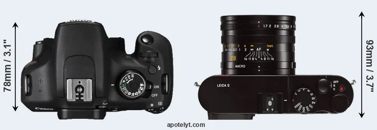 Compare T5 versus Q Typ 116 top