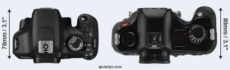 Compare T5 versus S Typ 006 top