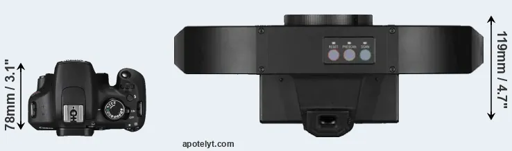 Compare T5 versus S1 top