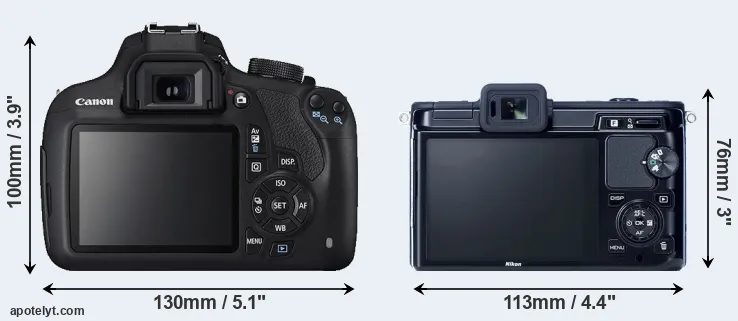Comparison T5 or V1 rear