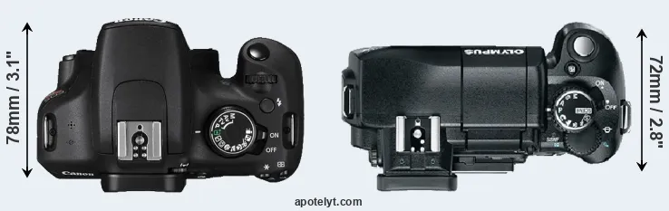 Compare T5 versus E-330 top