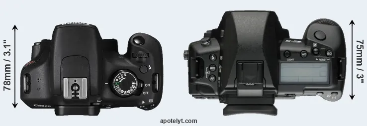 Compare T5 versus E-5 top