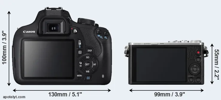 Comparison T5 or GM1 rear