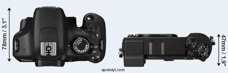 Compare T5 versus GX9 top