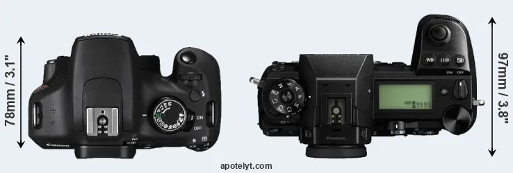 Compare T5 versus S1 top