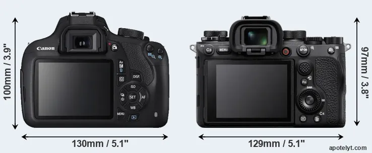 Comparison T5 or A1 rear
