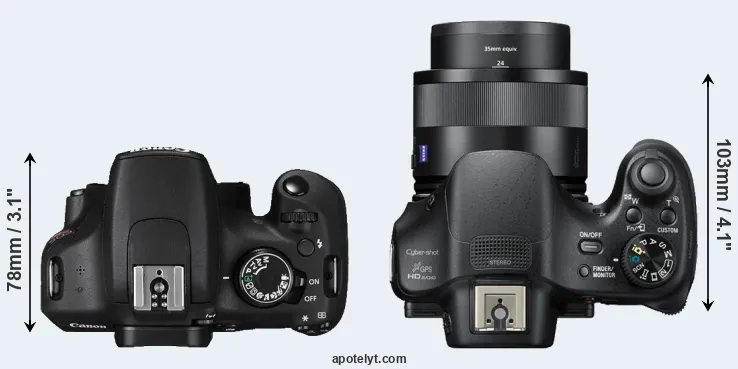 Compare T5 versus HX400V top