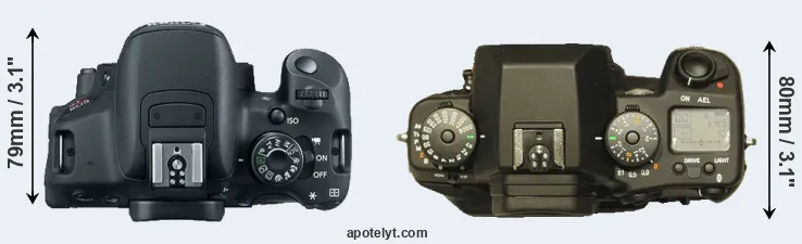 Compare T5i versus N Digital top