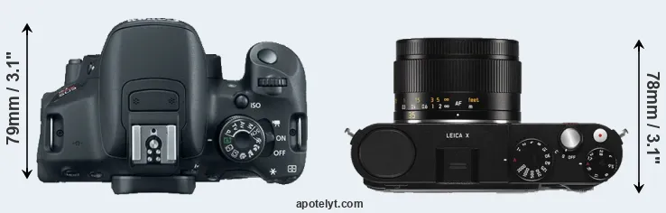 Compare T5i versus X Typ 113 top