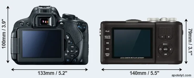 Comparison T5i or X-U Typ 113 rear
