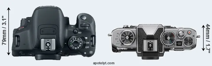 Compare T5i versus Z fc top