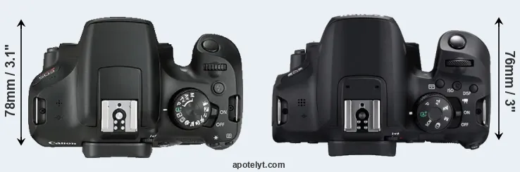 Compare T6 versus T8i top