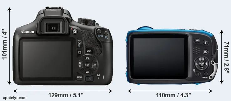 Comparison T6 or XP140 rear