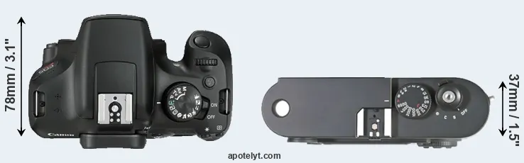Compare T6 versus M8 top