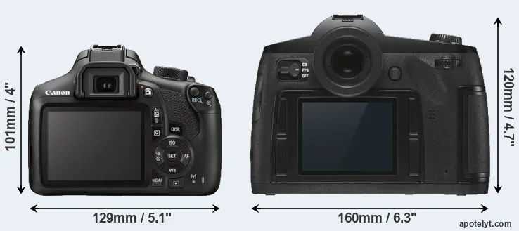 Comparison T6 or S3 rear
