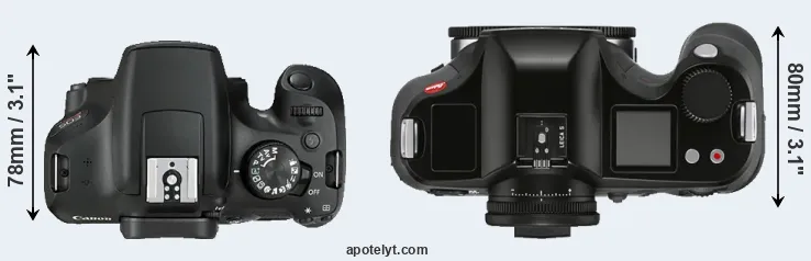 Compare T6 versus S3 top