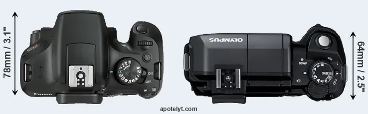 Compare T6 versus E-300 top