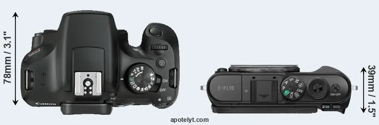 Compare T6 versus E-PL10 top