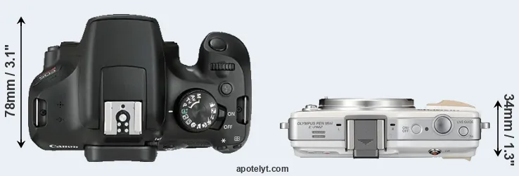 Compare T6 versus E-PM2 top