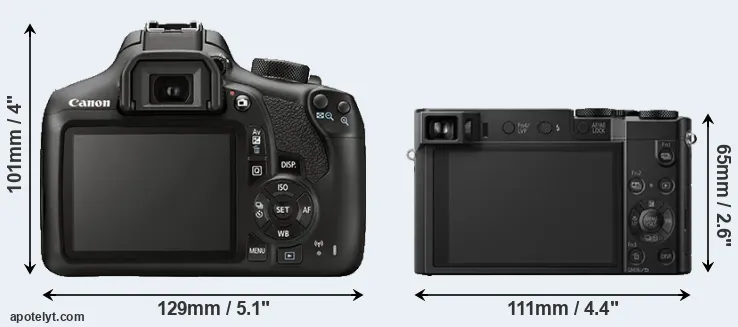 Comparison T6 or ZS100 rear