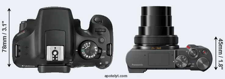 Compare T6 versus ZS200 top