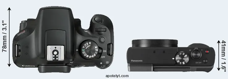 Compare T6 versus ZS70 top