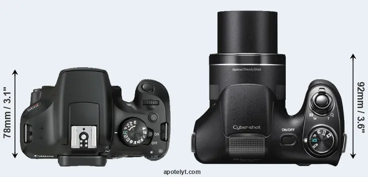 Compare T6 versus H300 top