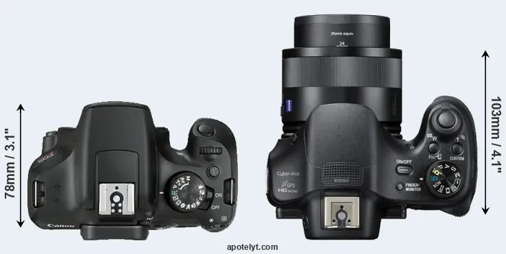 Compare T6 versus HX400V top