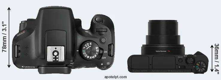 Compare T6 versus HX80 top