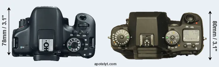 Compare T6i versus N Digital top
