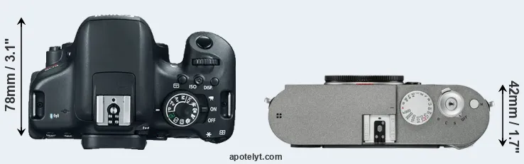 Compare T6i versus M-E Typ 240 top