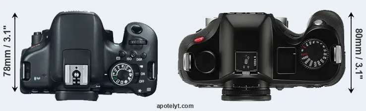 Compare T6i versus S Typ 006 top