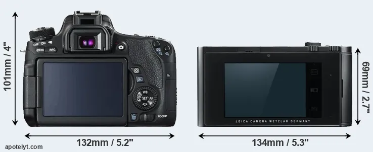 Comparison T6s or T Typ 701 rear