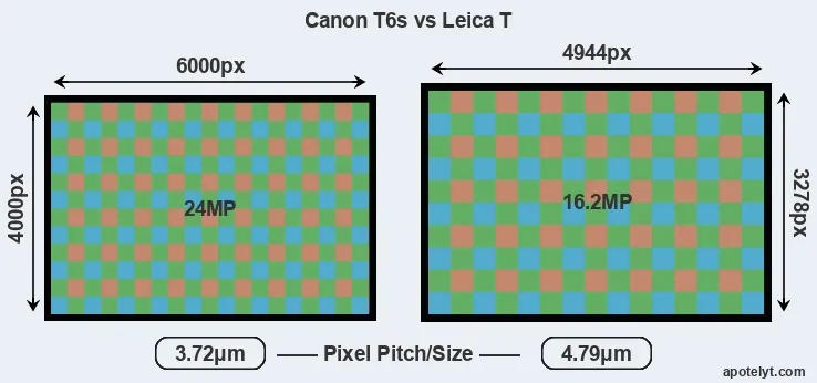 T6s versus T Typ 701 MP