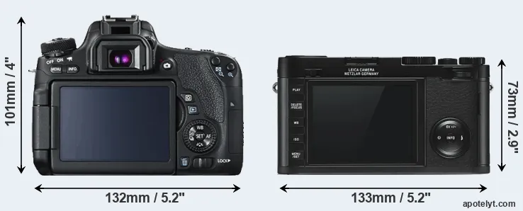 Comparison T6s or X Typ 113 rear