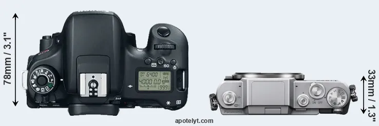 Compare T6s versus GF7 top