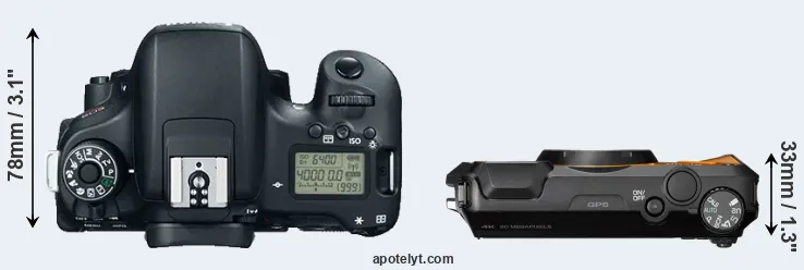 Compare T6s versus WG-6 top