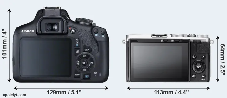 Comparison T7 or X70 rear