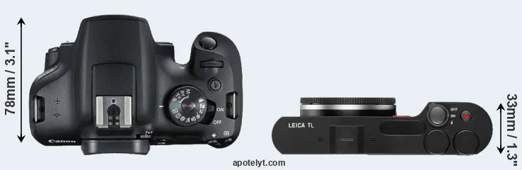 Compare T7 versus TL top