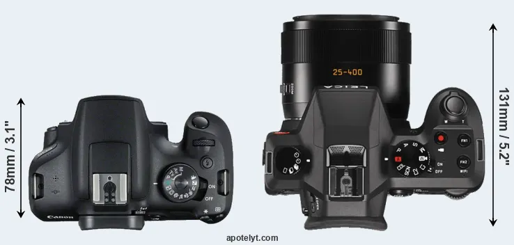 Compare T7 versus V-LUX Typ 114 top