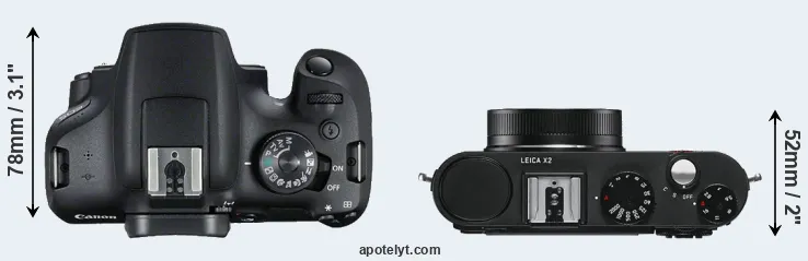 Compare T7 versus X2 top