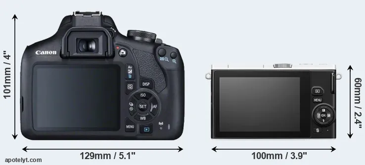 Comparison T7 or J4 rear