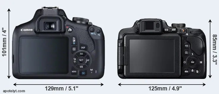 Comparison T7 or B700 rear