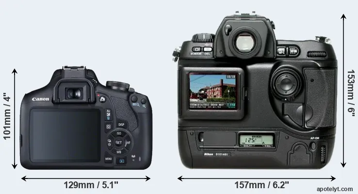 Comparison T7 or D1H rear