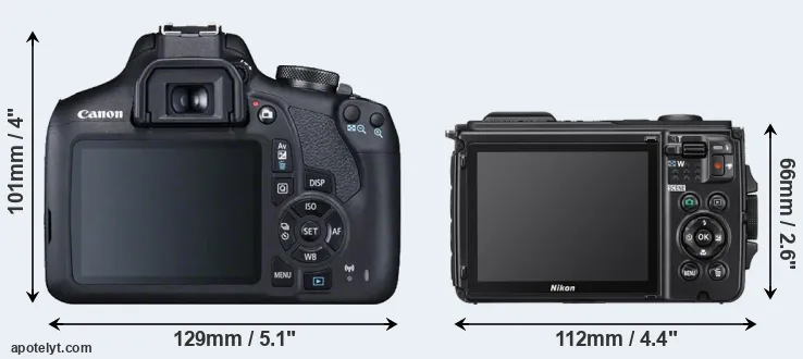 Comparison T7 or W300 rear
