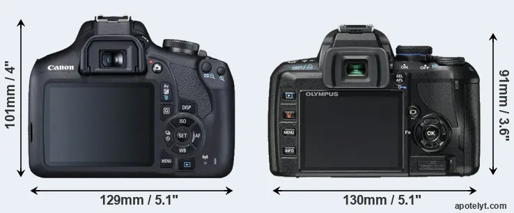 Comparison T7 or E-450 rear