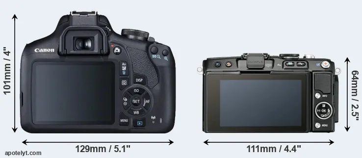 Comparison T7 or E-PL5 rear