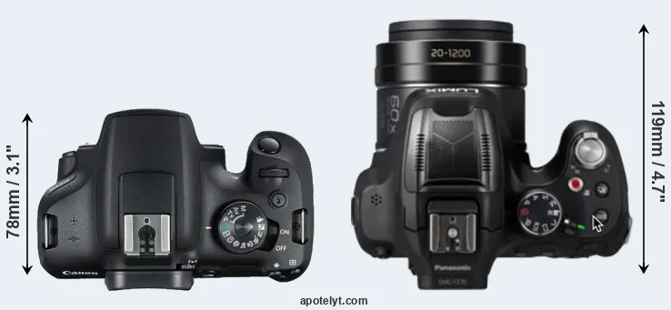 Compare T7 versus FZ80D top