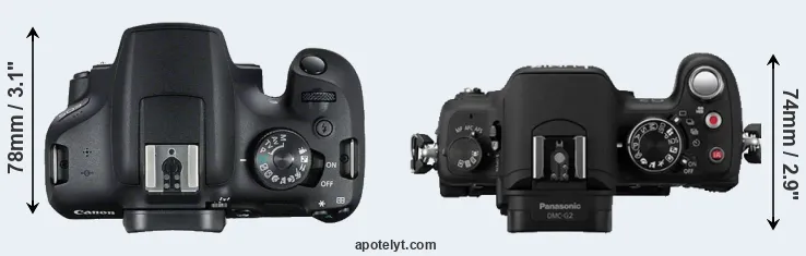 Compare T7 versus G2 top