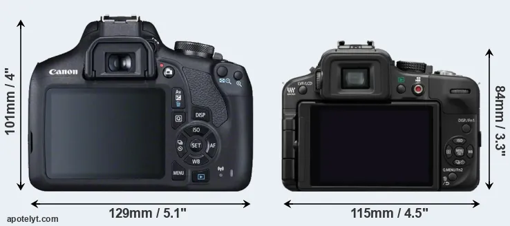Comparison T7 or G3 rear
